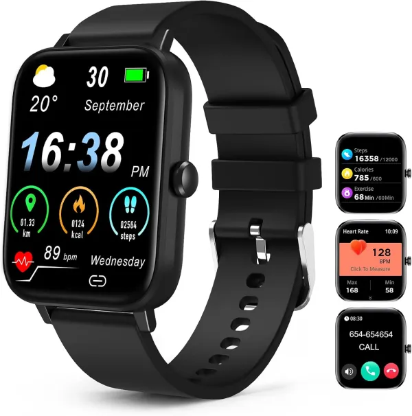 Smartwatch for Women - Call, Fitness Tracker, Heart Rate & Sleep Monitor, 1.69