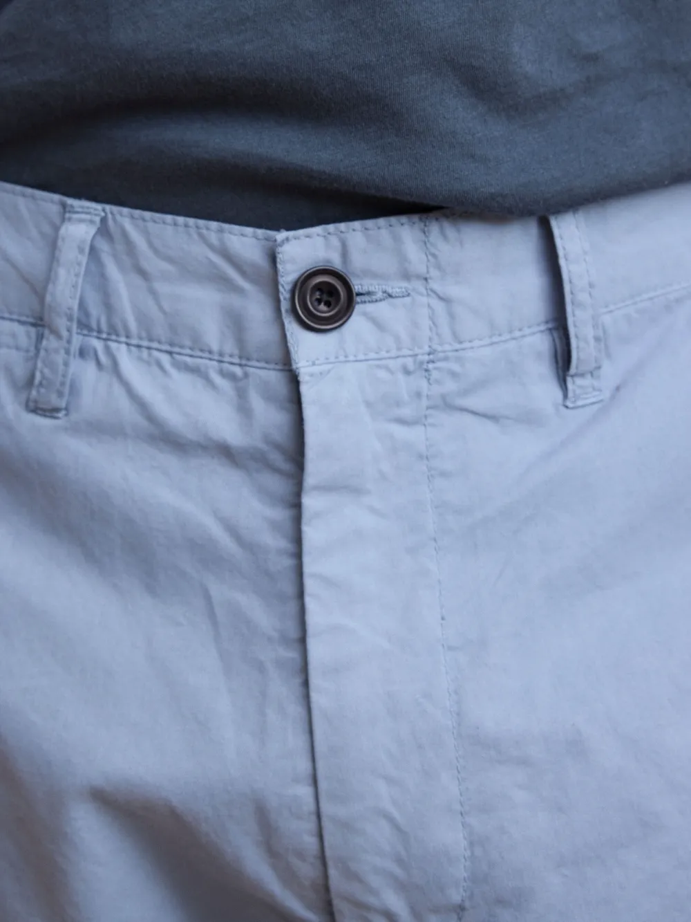 Casual Style Men's Storm Blue Light Chino Pants