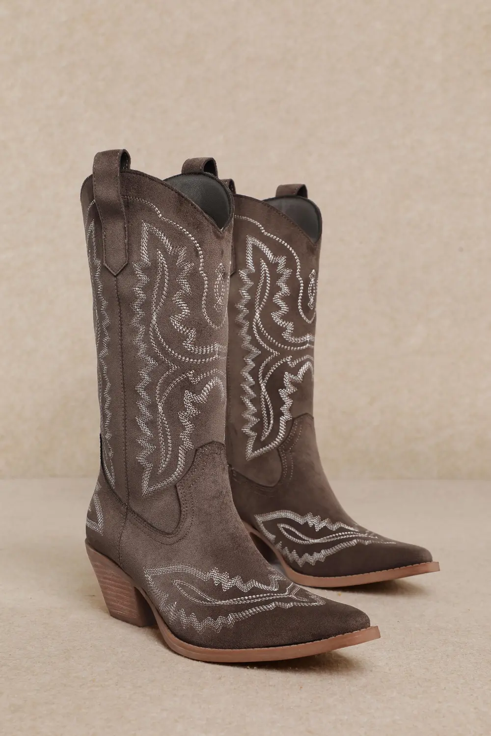 Tessa Mid-calf Western Cowgirl Boot