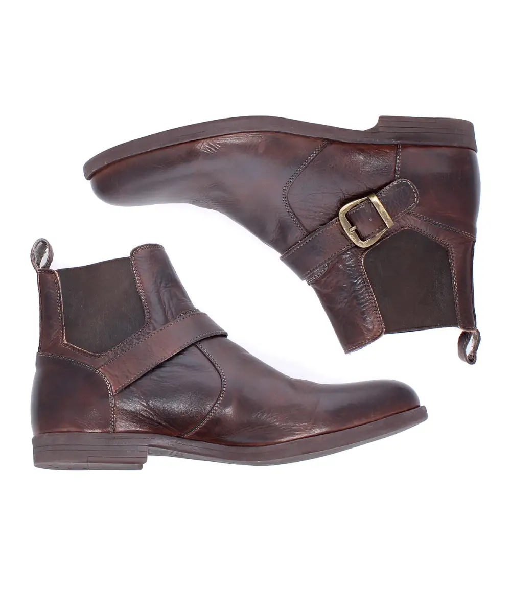 Chelsea Buckle Refined Heritage Ankle Boots