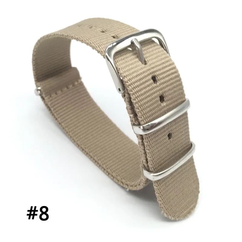 18.5mm Silicone Watch Strap Replacement Band – Adjustable Sport Wristband