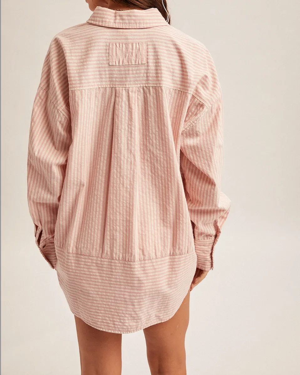 Long Sleeve Striped Shirt