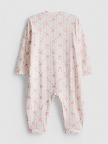 0-24mths | Bow Print Zip-Up Sleepsuit detail 3