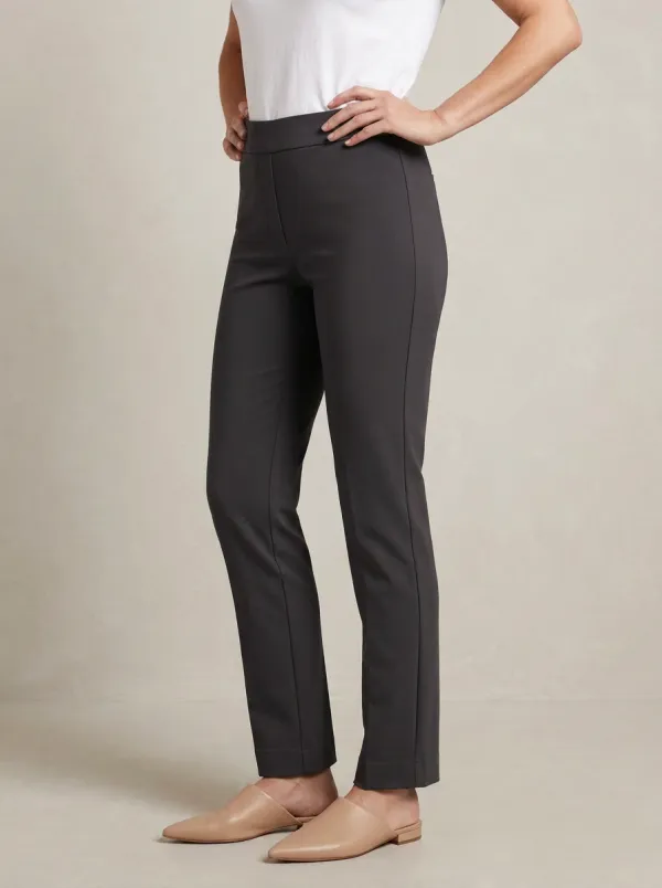 Clean-Look Women's Stretch Mid-Rise Pants