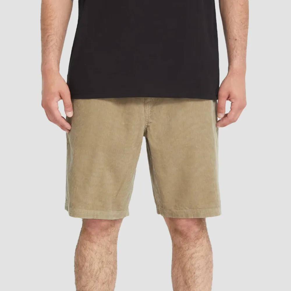 Relaxed Corduroy Pocket Casual Shorts
