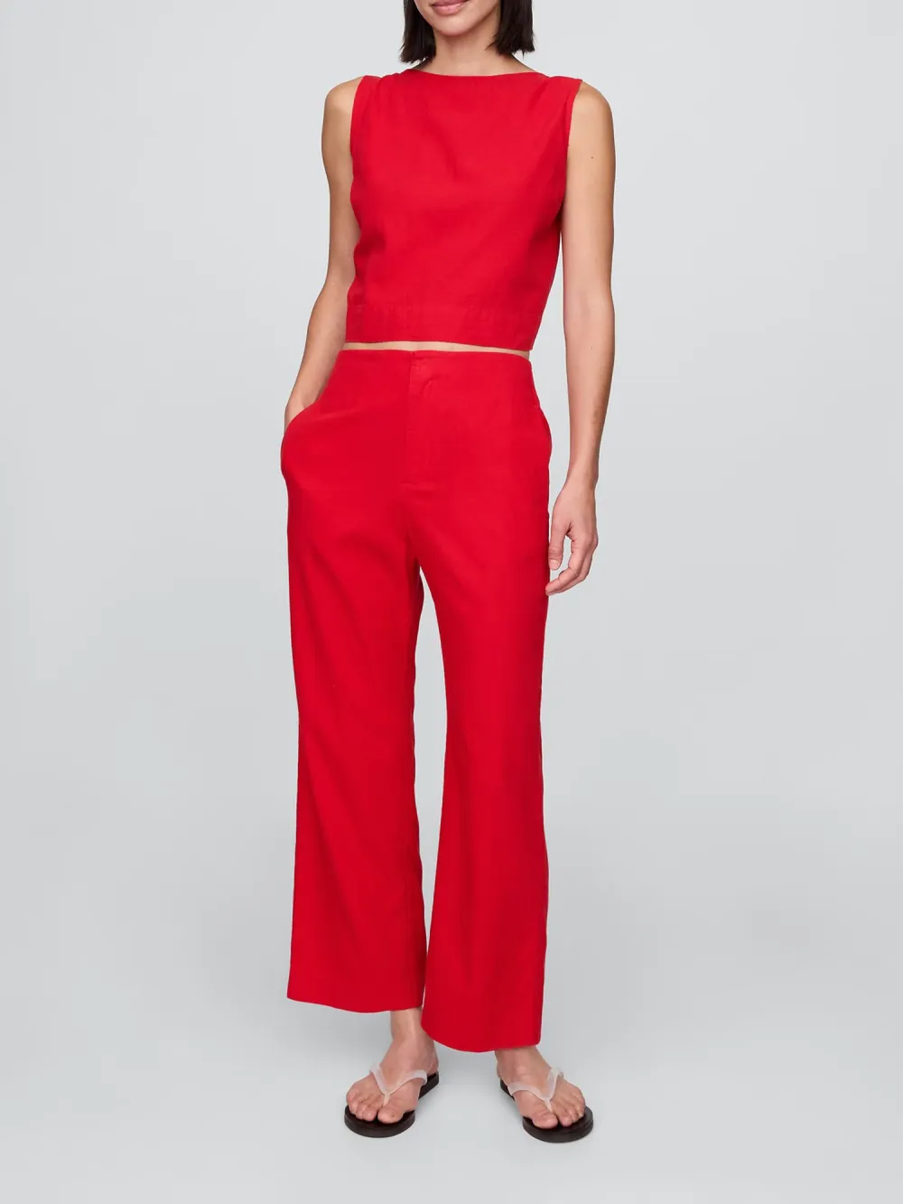 Loose Zipper Trousers
