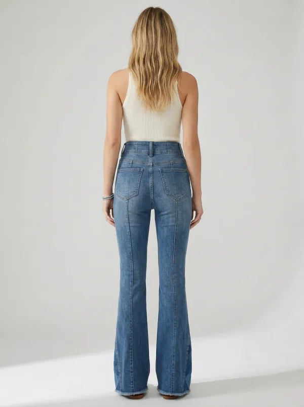 Women's High Waist Casual Denim Jeans