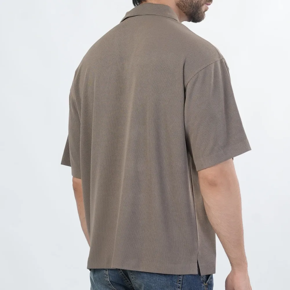 Men's Clean Breathable Polo Collar T-Shirt