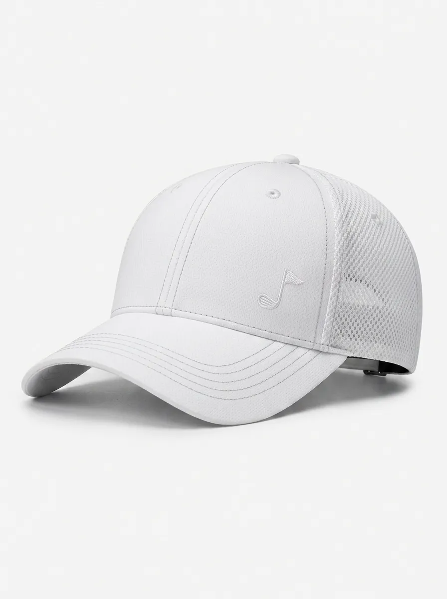 Unisex Equestrian Lover Horse Riding Icon Embroidered Mesh Cap