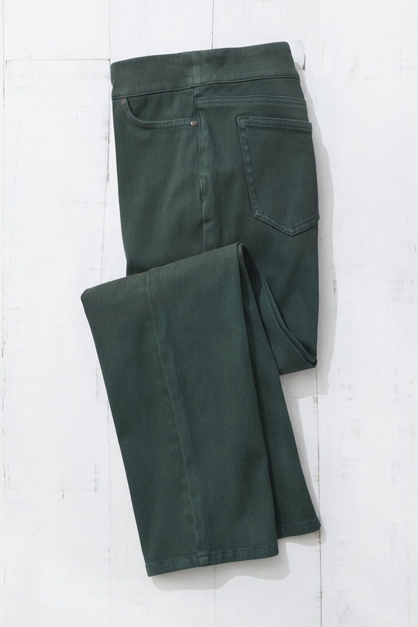 Knit Denim ShapeMe® Slim Leg Jeans