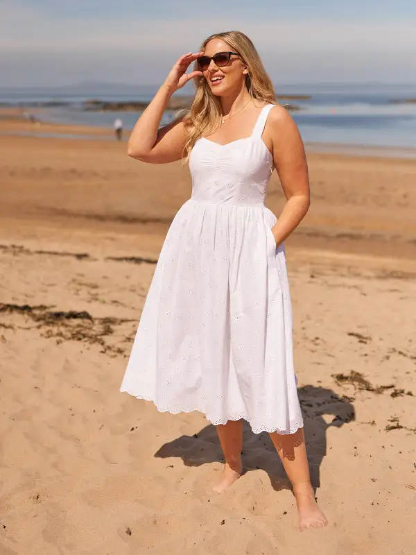 Eloise Broderie Sun Dress