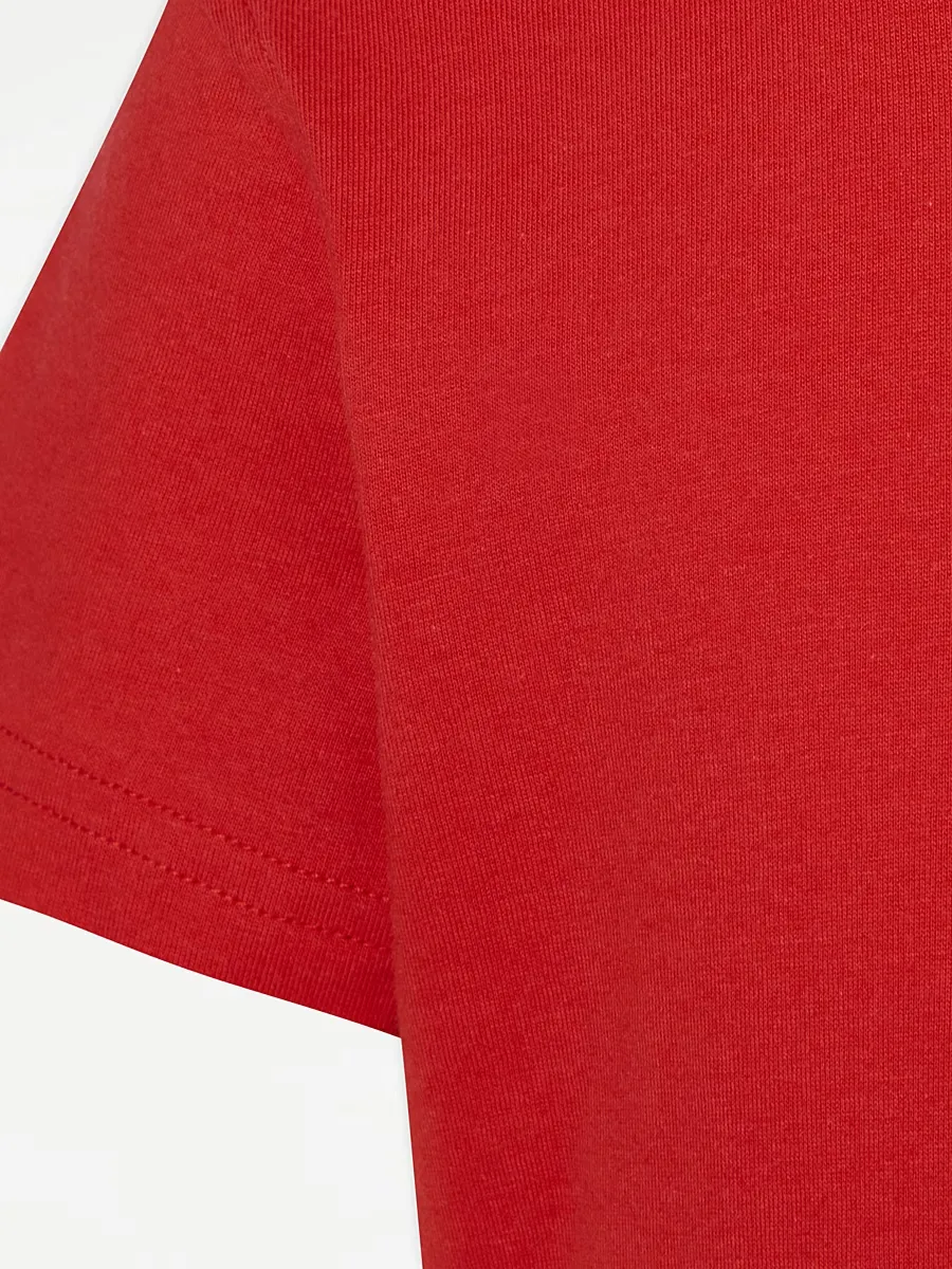 Red Crew Neck School T-Shirt 2 Pack