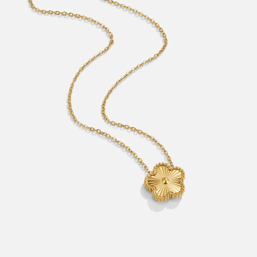 Waterproof Clover Necklace