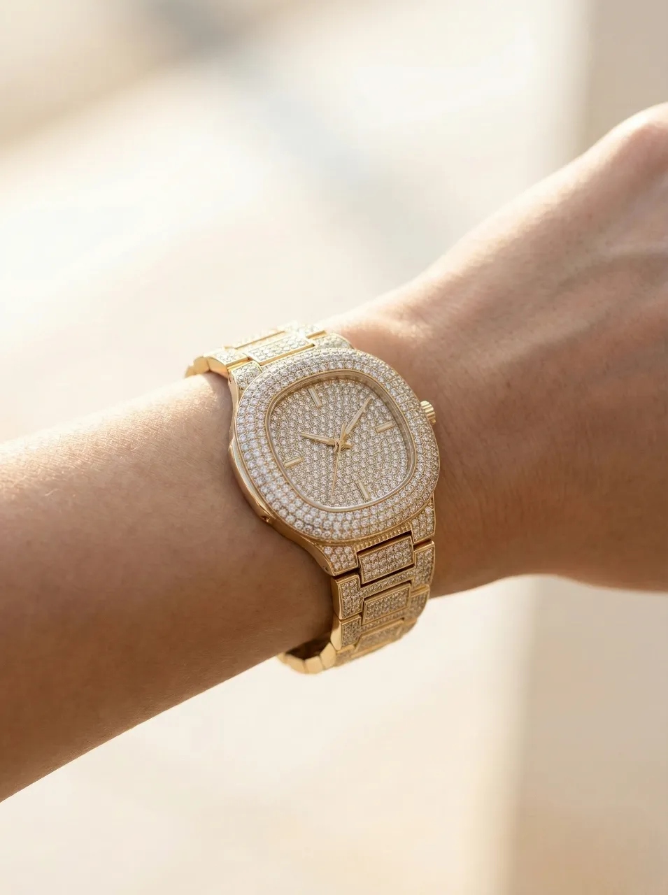 Stone Detail Women's Watch