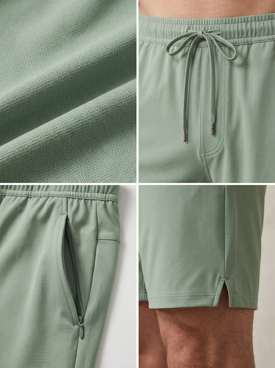 Easy-Wear Ice-Silk Casual Stretch Shorts