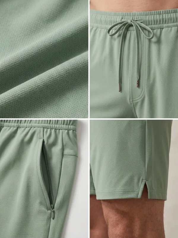 Easy-Wear Ice-Silk Casual Stretch Shorts