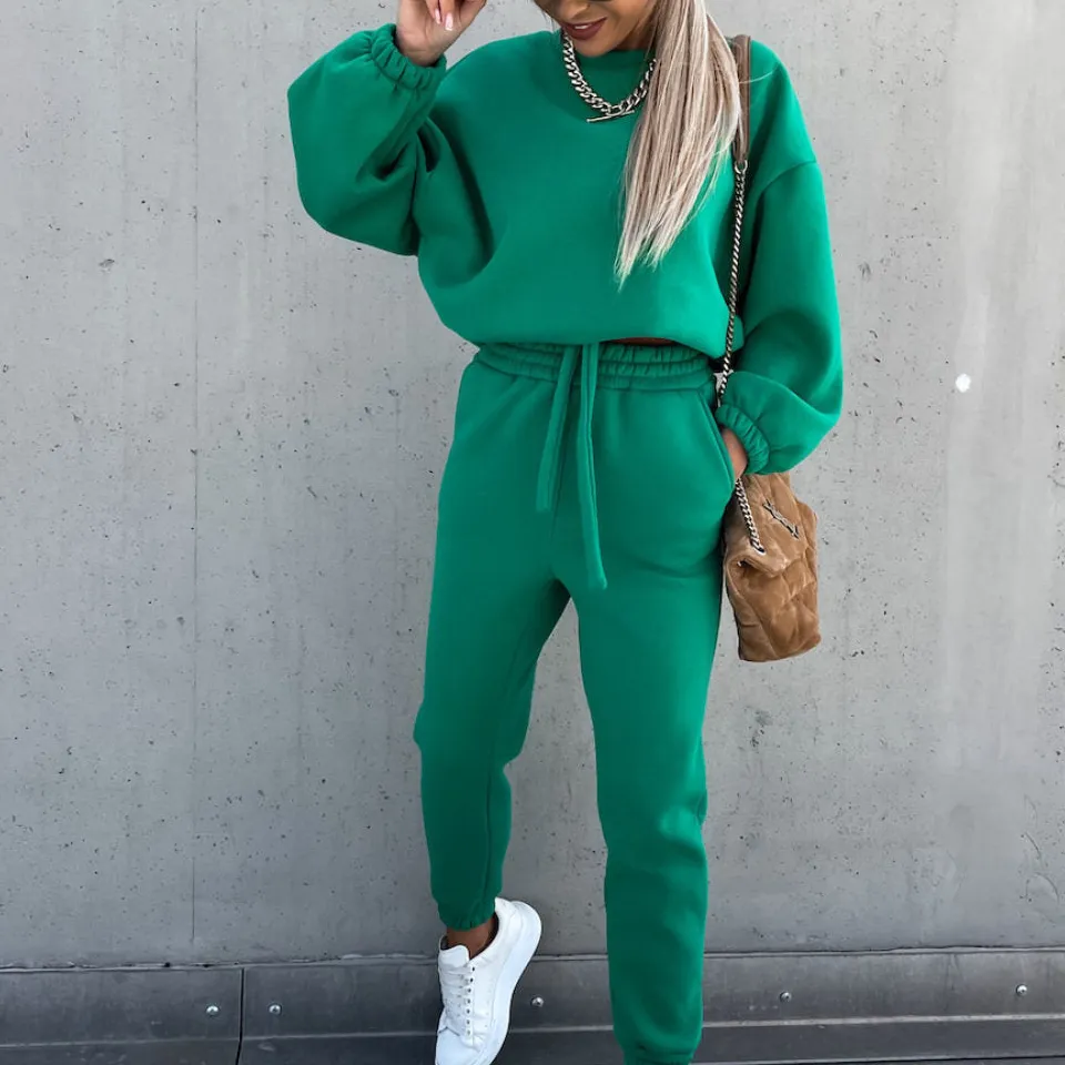 Hoodie And Pants Casual Two-Piece Set