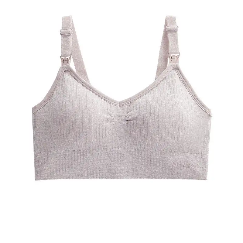 Nursing-Friendly Seamless Bra