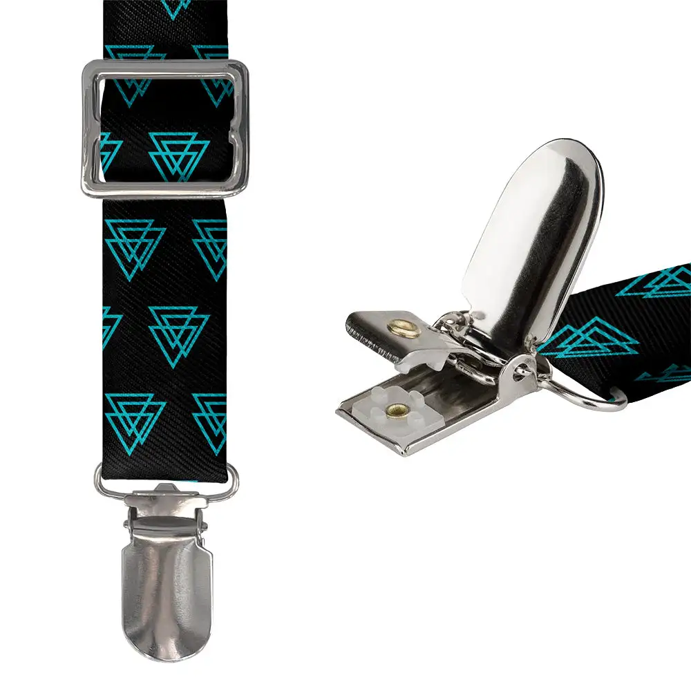Mod Triangles Theme Suspenders