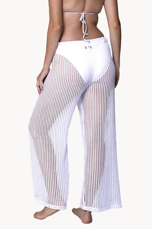 Crochet Knit Beach Pants