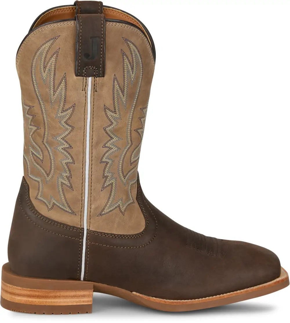 Workday Square Toe Rugged Riding Boots