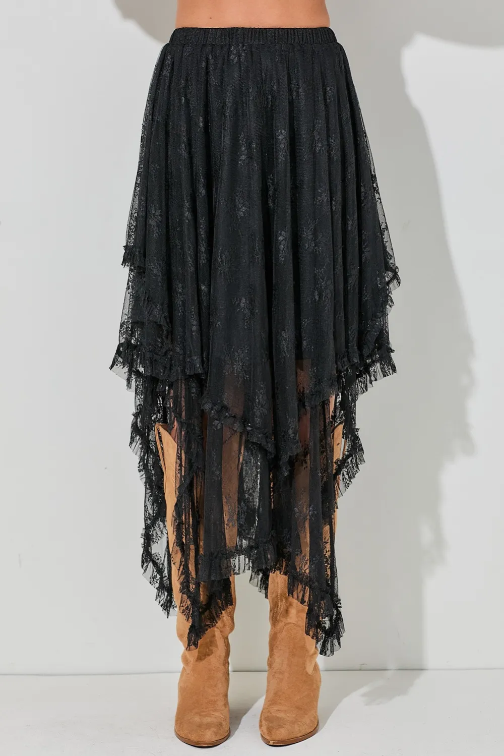 Quiet Essential Lace Skirt