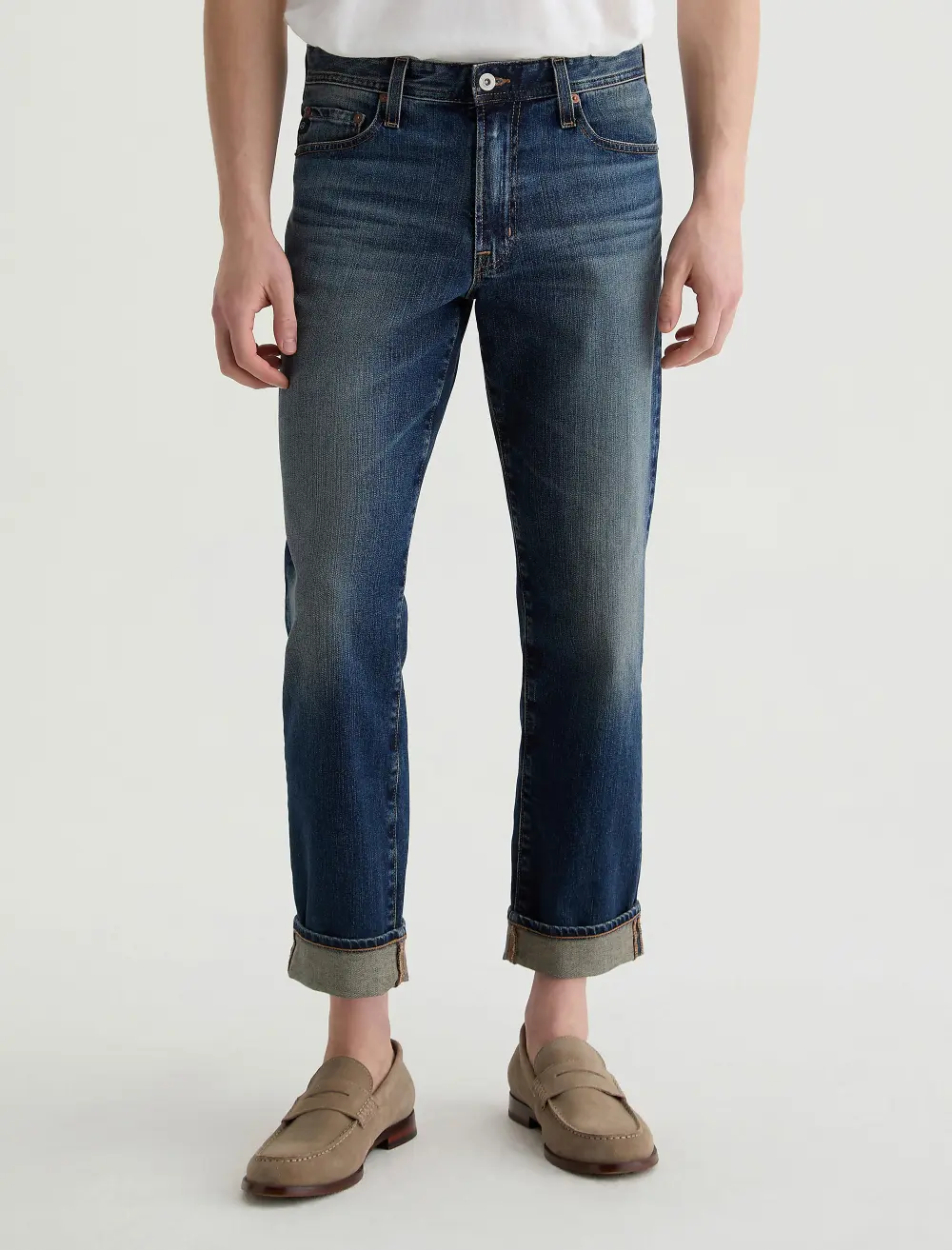 Men's Straight Leg Comfort Stretch Jeans