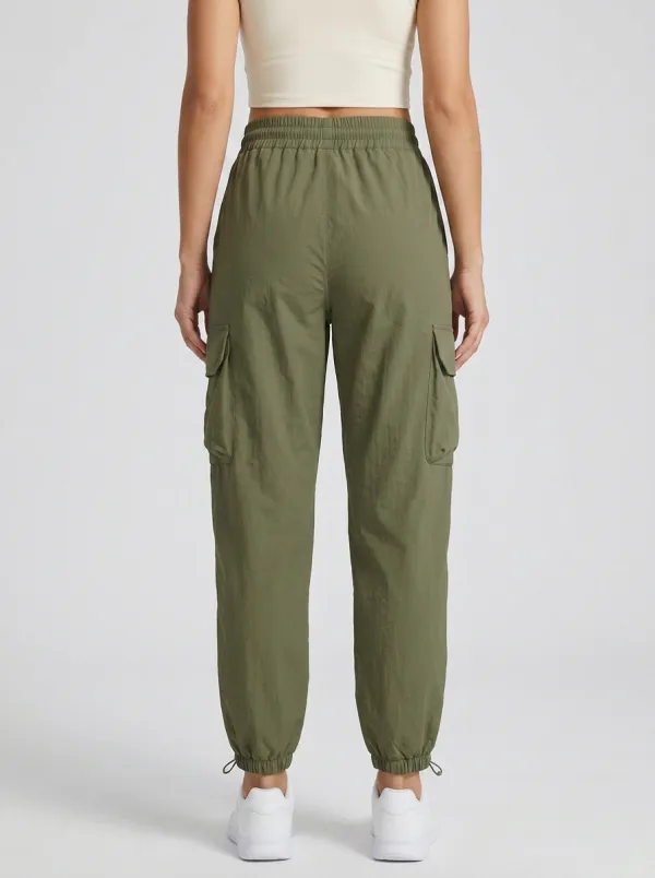 Refined Drawstring Breathable Cargo Pants