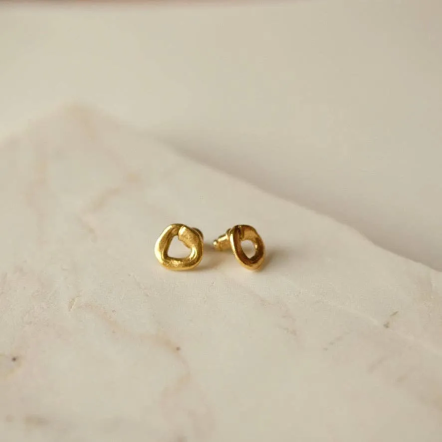 Minimal Charm Accent Earrings