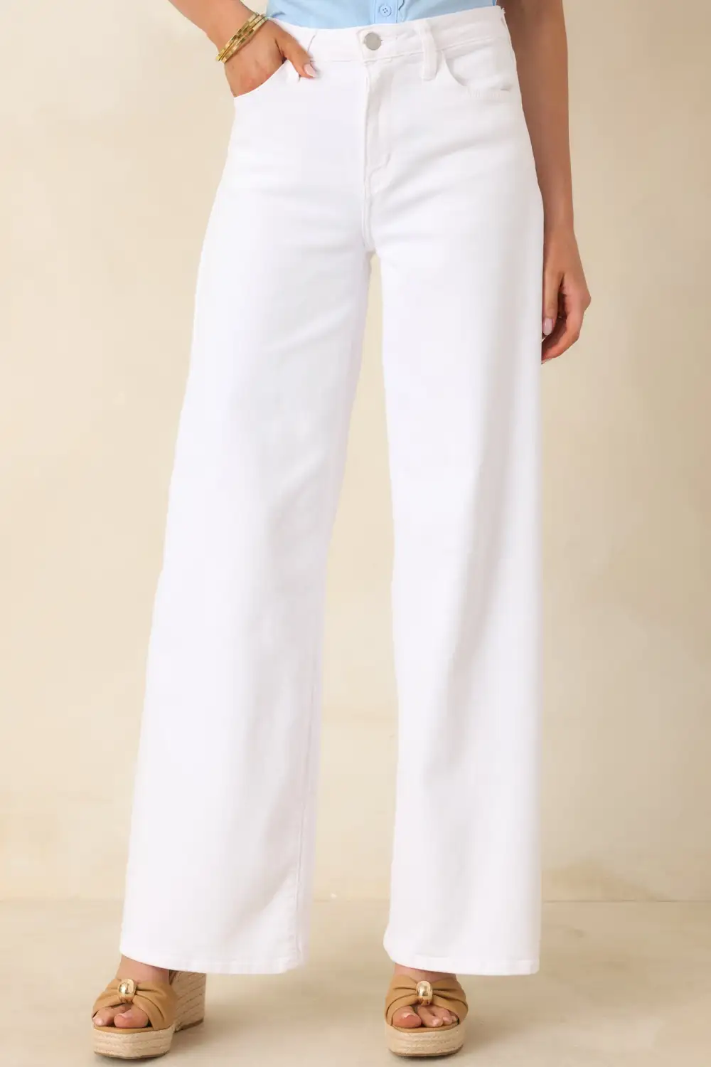High Rise Wide Leg Jeans