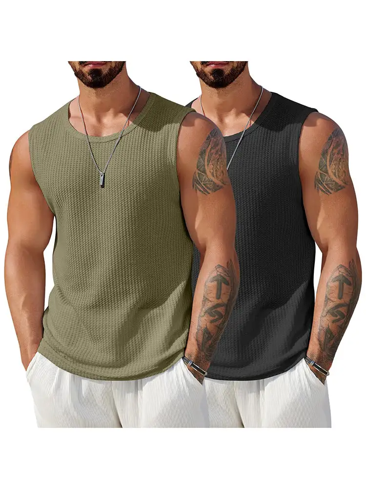 Easy Layer Muscle Cut Tank Top