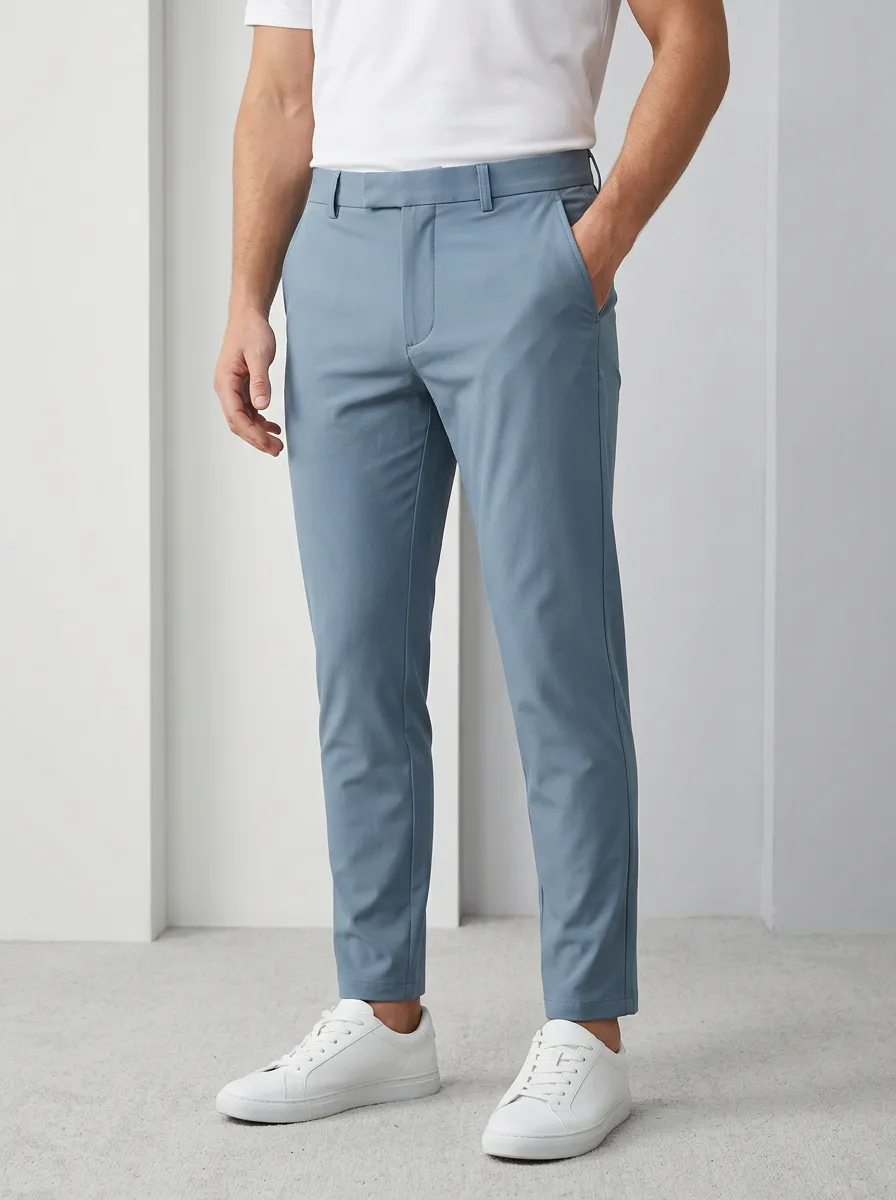 Men's Comfort-Fit Slim-Fit Stretch Golf Pants