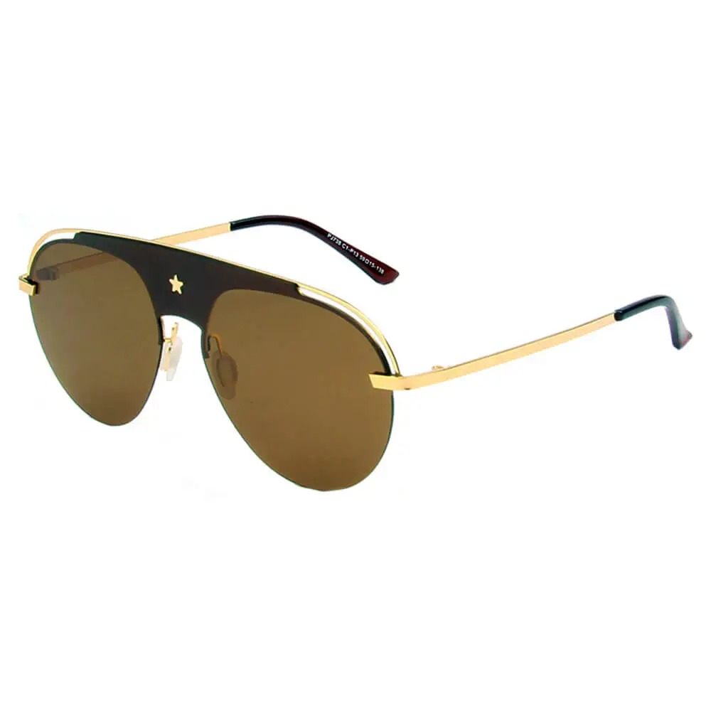 Polarized Classic Aviator Everyday Edit Sunglasses