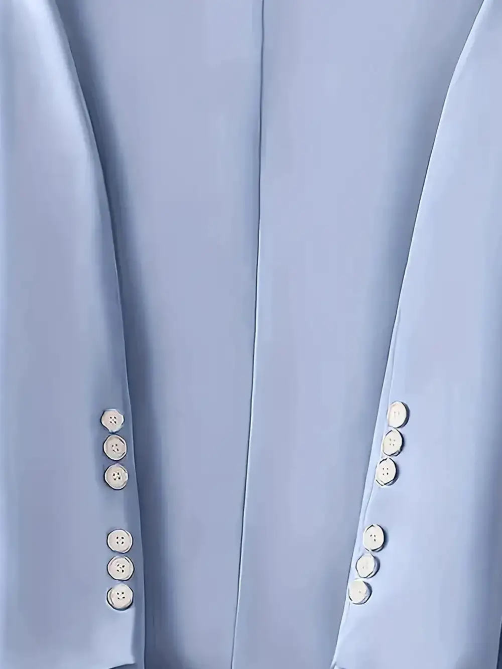 Streamlined Single-Button Long-Sleeve Blazer