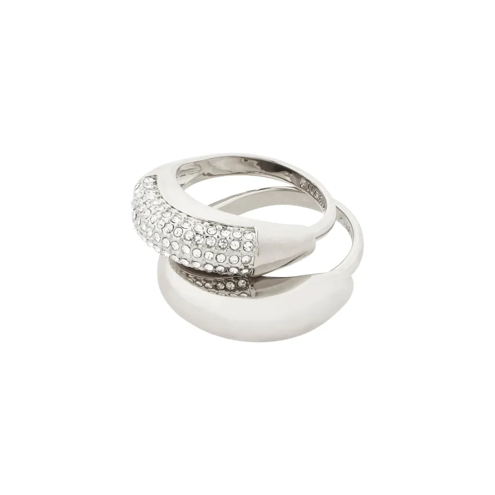Slim Crystal Small Ring