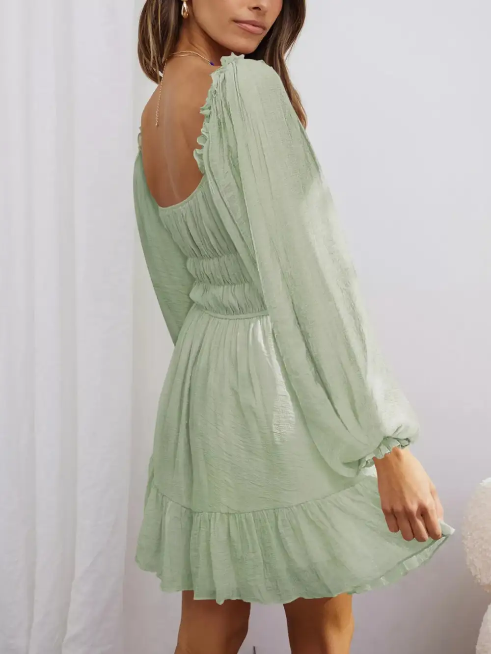 Relaxed Shape Lightweight Feel Mini Dress