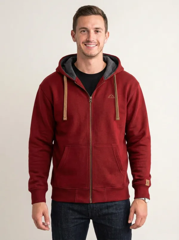 Men's Active Mountain Graphic Zip-Up Sports Jacket