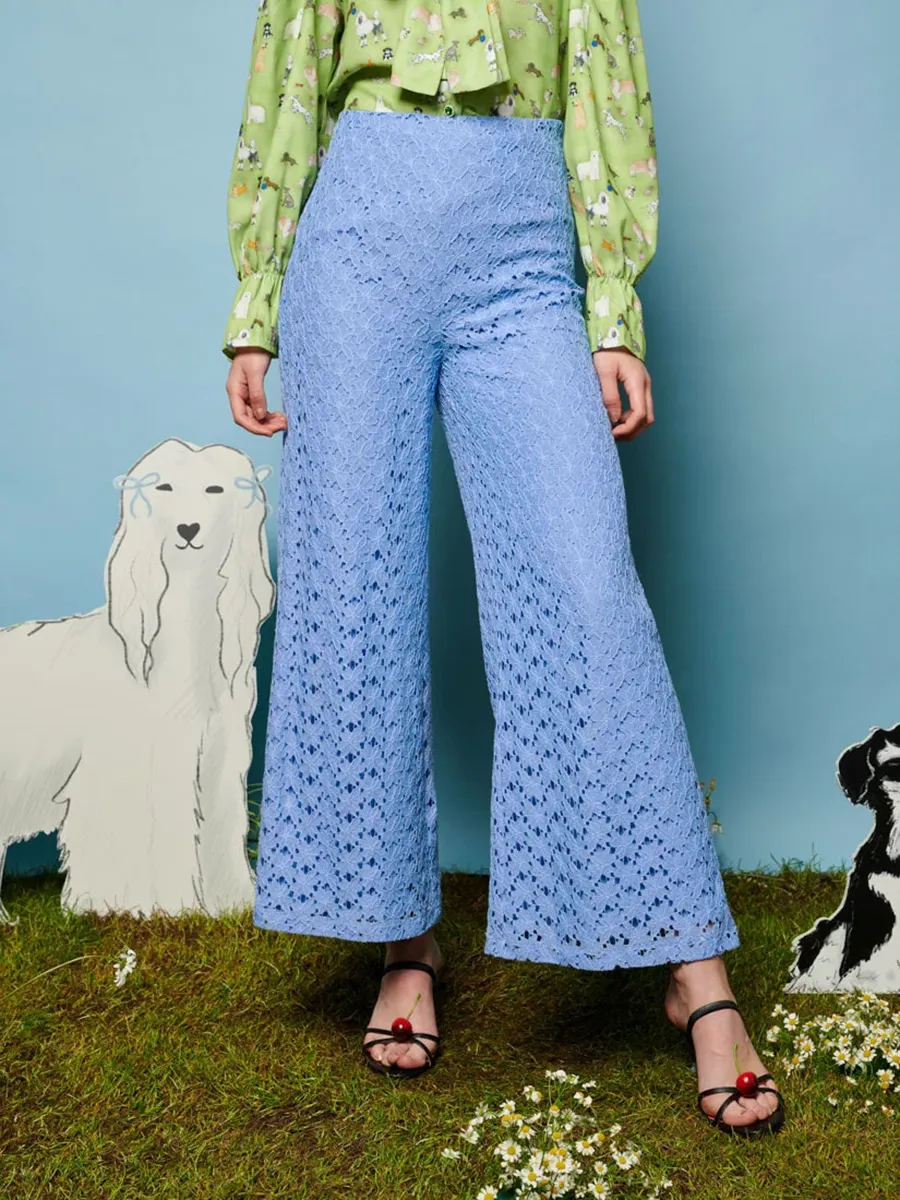 Fashion Comfortable Lace Trousers