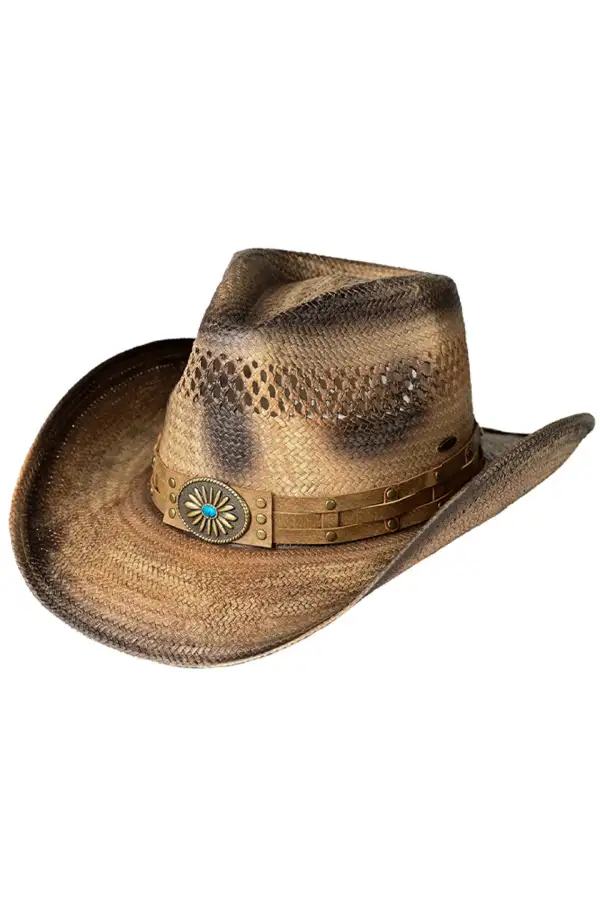 Weaved Vegan Cowboy Hat