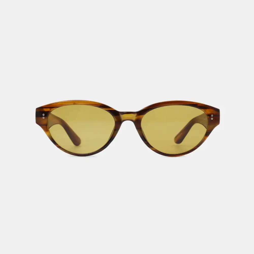 Patterned Cat Eye Frame Sunglasses