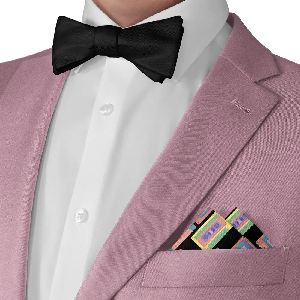 Polished Formal Novelty Hobby Motif Pocket Square