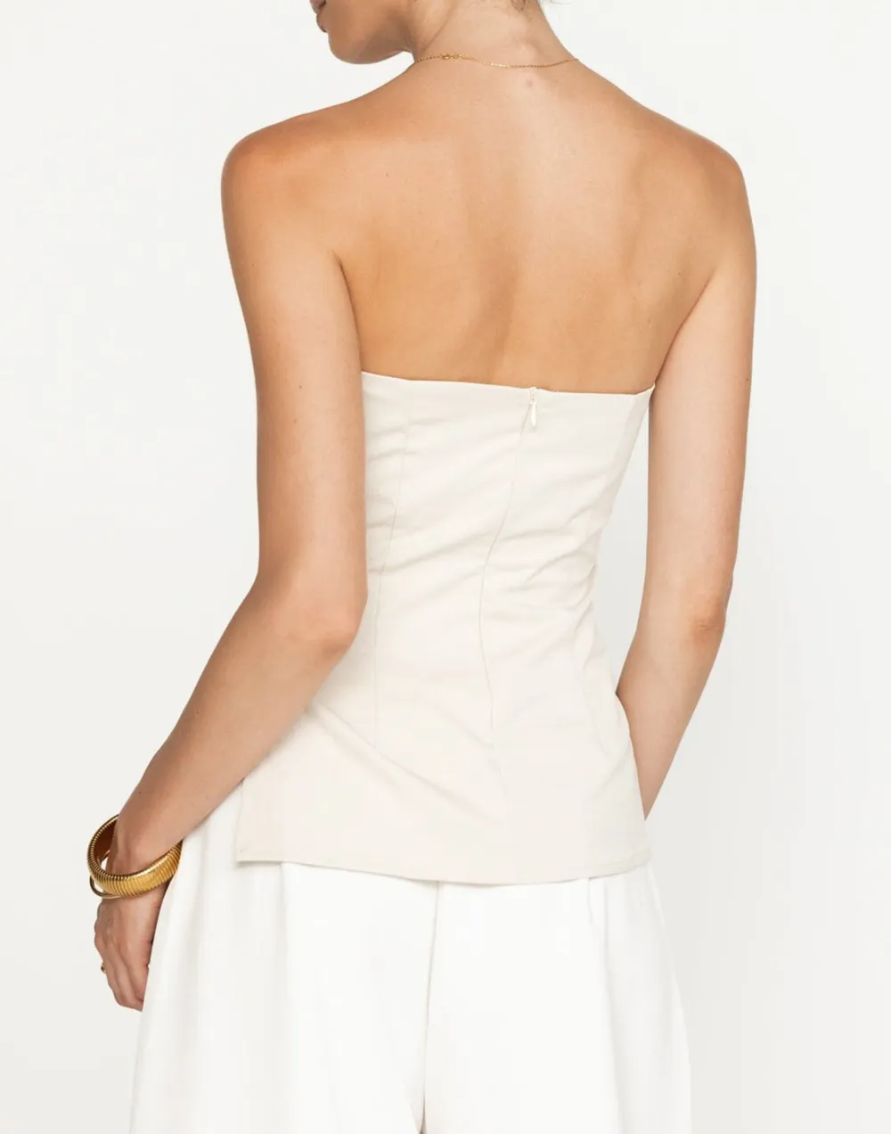 Designer Side Slit Off-Shoulder Top