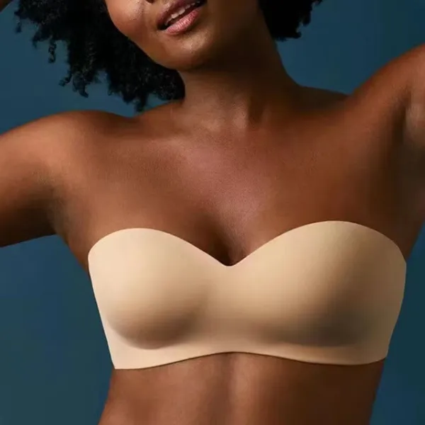 Plus-Size Seamless Invisible Bra