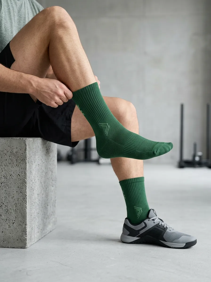 Men's Training Fitness Crew Socks