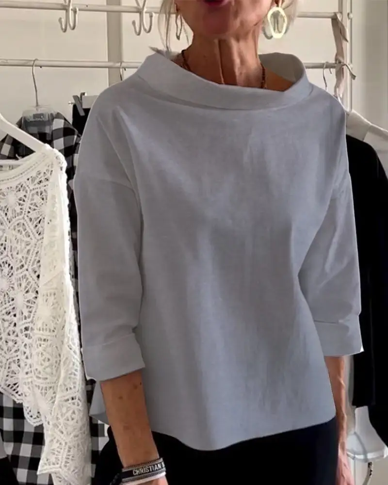 Relaxed Patterned Top