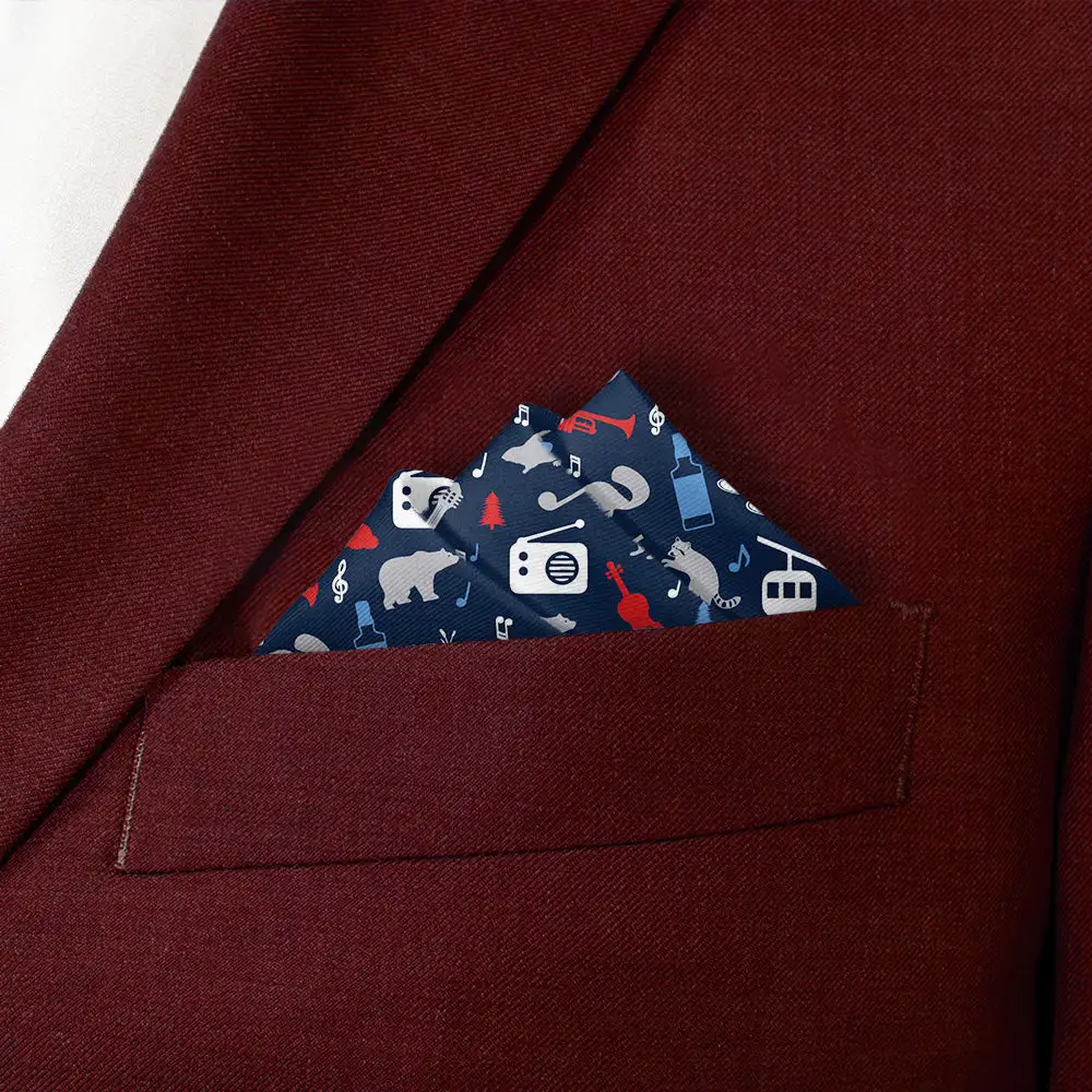 Neat Decorative Suit Pocket Square