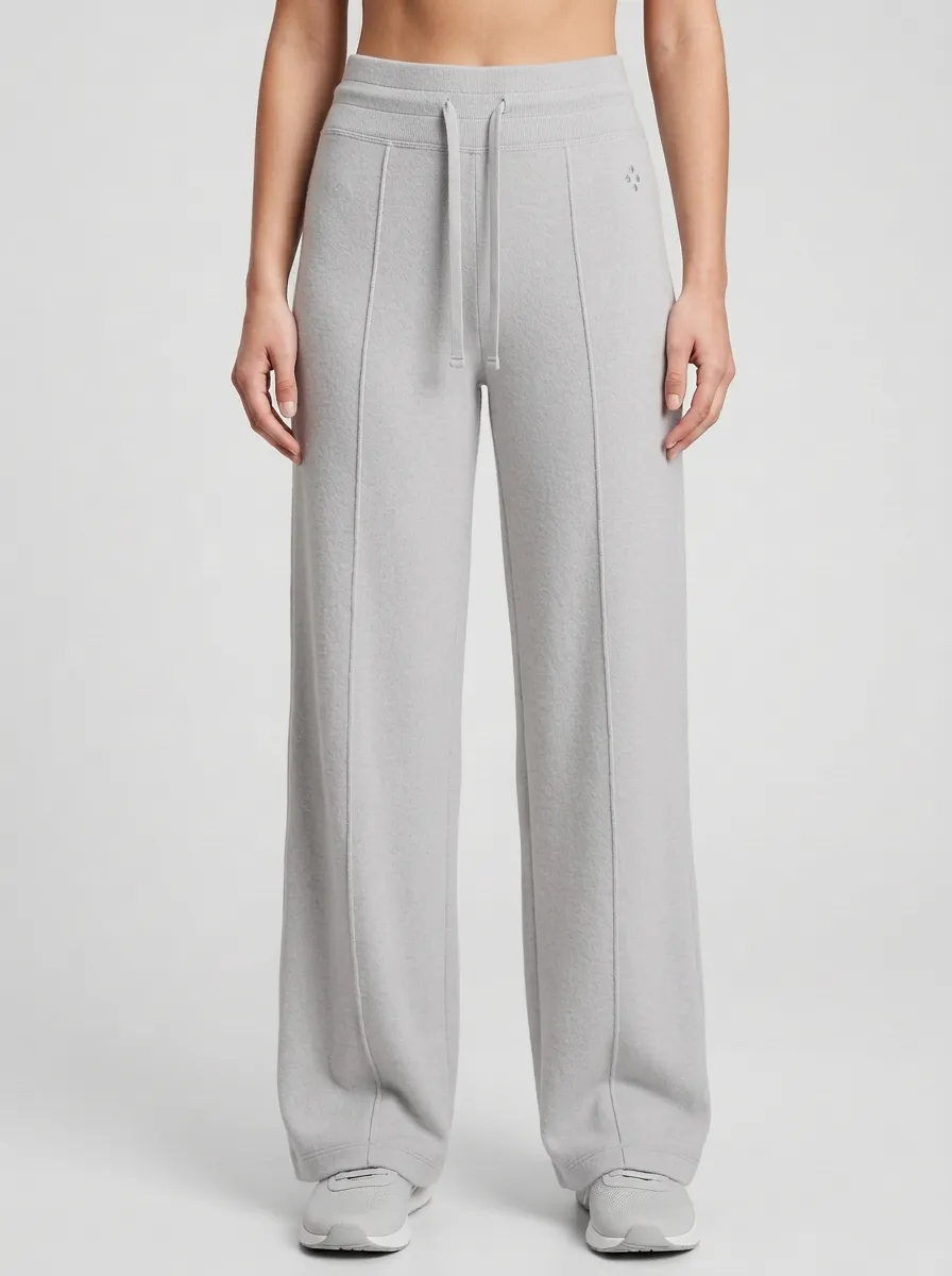 Women's Classic Wide-Leg Drawstring Sport Pants