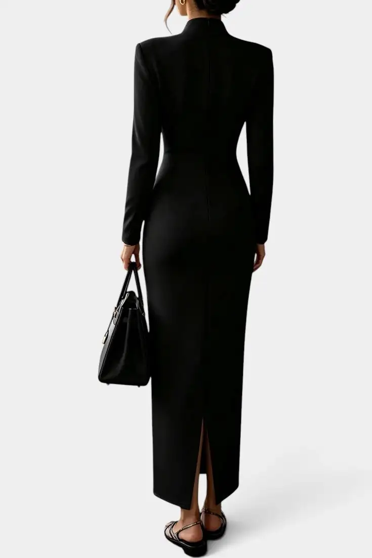 Fitted Maxi Dress