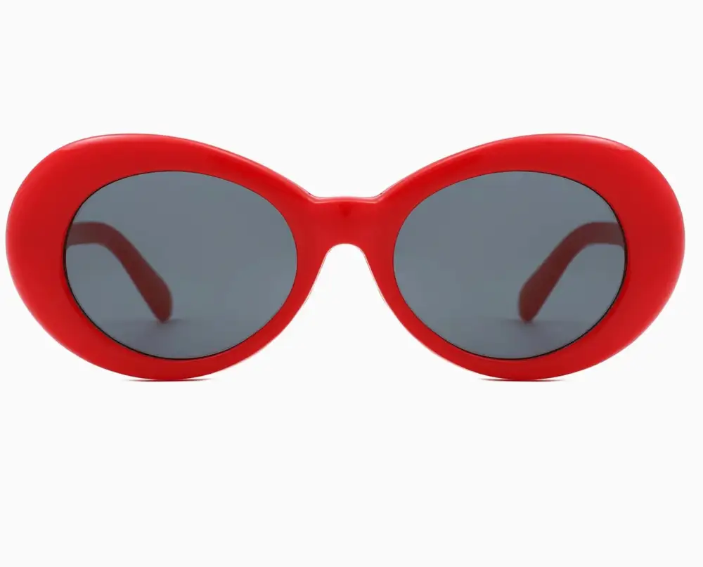Retro Oval Oversized Sunglasses