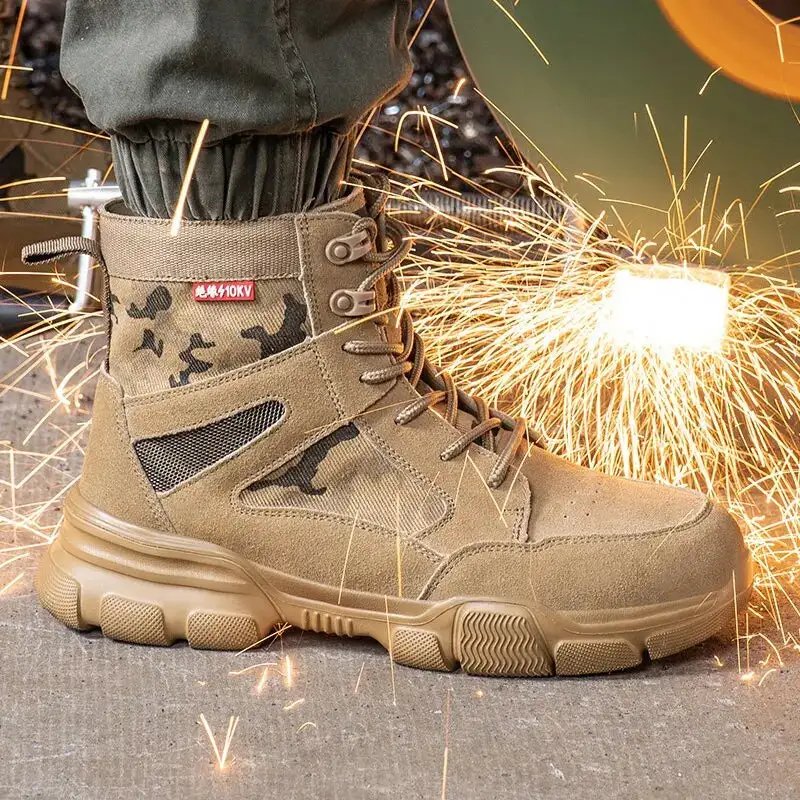 Men's Padded Insole Field Boots